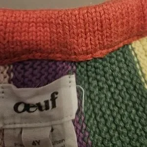 Oeuf size 4 rainbow skirt